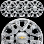 20-26 Chevy Silverado 2500 3500 Ltz 18" Chrome Wheel Skins Rim Covers Hub Cap. Fixed Price $149.99.