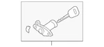 Genuine Mazda Trunk Lock Cylinder And Key NCY1-76-230A. Fixed Price $110.33.