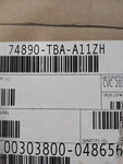 74890-TBA-A11ZH Civic Oem Tailgate Garnish W/emblem Aegean Blue. Fixed Price $150.00.