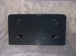 New Genuine Audi Glossy Black Front License Plate Holder 8W6807285AJ. Fixed Price $139.00.