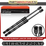 2X Rear Trunk Lift Supports Struts For Mitsubishi Lancer 2008-2016 W/ Spoiler. Fixed Price $18.38.
