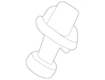 Genuine Mercedes-benz End Stop 207-750-00-89. Fixed Price $15.35.