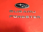 2009-2013 Subaru Forester Rear Trunk Lid Emblem Badge Logo Oem. Fixed Price $40.00.