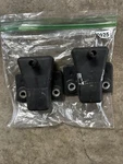 83-91 Porsche 944 Rear Hatch Tailgate Lock Latch Pin Receiver Cover Set. Fixed Price $19.44.
