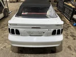 94-98 Ford Mustang Gt Rear Trunk Decklid Lift Gate W/spoiler Crystal White Zr. Fixed Price $200.23.
