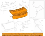 Toyota Oem 2023 Crown Lid Components-trunk 6440130E10. Fixed Price $855.95.