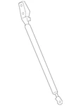 Genuine Subaru Support Cylinder 63260AL03B. Fixed Price $29.84.