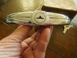 1946 1947 Oldsmobile Locking Trunk Handle Keys Gm Chrome. Fixed Price $149.99.
