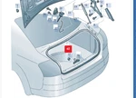 Audi A4 S4 (B6) Deck Lid Seal 8E5827705E. Fixed Price $300.00.