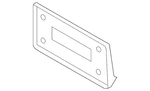 Genuine Bmw License Bracket 51-11-3-414-604. Fixed Price $53.86.