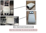 Blk Console Lid Oem 21-25 Chevrolet Trailblaz. Fixed Price $75.00.