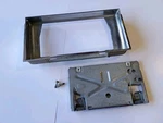 1980 - 1985 Chevy Caprice Rear License Plate Bracket Holder & Chrome Bezel. Fixed Price $64.99.
