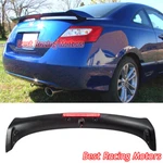 For 2006-2011 Honda Civic 2DR Coupe Si Style Trunk Spoiler Wing (abs) + Red Led. Fixed Price $144.20.