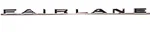 Ford 'fairlane' Fender Emblems Vintage 1965 #C50Z16098-A 65B, Discounted. Fixed Price $75.00.