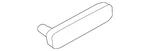 Genuine Audi Deck Lid Handle 4F5-880-703. Fixed Price $8.48.