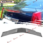 For Cadillac Cts 2008-2013 Sedan 4 Door 1PCS Rear Trunk Spoiler Lip Gloss Black. Fixed Price $86.39.