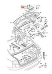 Trim For Licence Plate Audi A6 Avant S6 Quattro 4G5827113C9B9. Fixed Price $107.47.
