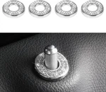 Bling Rhinestone Door Lock Pull Covers Mercedes Class Glc Gla Glk. Fixed Price $10.99.
