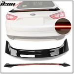 Fits 13-20 Ford Fusion Trunk Spoiler Gloss Black Abs Rear Tail Wing W/ Long Led. Fixed Price $107.99.