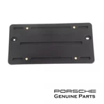 Porsche Cayenne 2019-2022 License Plate Holder Bracket Genuine 9Y0827211B. Fixed Price $139.00.