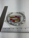 21 Cadillac Deville Trunk Emblem Wreath & Shield Oem. Fixed Price $19.99.