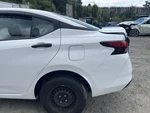 2020-23 Nissan Versa Left Quarter Panel White PC:QM1 1.6L At Fwd 32K -sv- 56427. Fixed Price $450.00.
