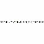 1966-71 Plymouth Hood Or Trunk Emblem Set 8 Letter Mopar Licensed. Fixed Price $134.49.