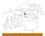 Gm Oem 14-17 Ss Lid Components-trunk Bumper 92260120. Fixed Price $35.04.