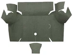 Ford Mustang 67-68 Oer Ivy Gold Molded Loop Replacement Trunk Area Carpet. Fixed Price $261.91.