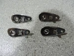 63-67 C2 Corvette Top Decklid LATCHES--(4)--GM #3838258--SURVIVORS!. Fixed Price $59.95.