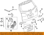 Gm Oem Liftgate Tailgate Hatch-actuator 23245268. Fixed Price $388.60.