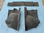 1985-1992 Volkswagen Golf Carpet Rear Trunk Right Left Black Oem. Fixed Price $189.99.