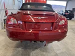 05-08 Chrysler Crossfire Conv Rear Trunk Decklid Lift Gate Blaze Red Crystal Prh. Fixed Price $200.00.