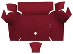 Ford Mustang 67-68 Oer Maroon Molded Loop Replacement Trunk Area Carpet. Fixed Price $261.91.