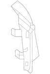 Genuine Volkswagen Trim 2GJ-945-312-A. Fixed Price $47.39.