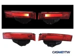 2008 2012 Honda Accord Inspire Rear Led Trunk Fog Tail Lights For Jdm Garnish. Fixed Price $130.00.