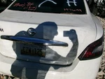 Used Deck Lid Fits: 2012 Nissan Maxima W/o Spoiler Rear View Camera Grade. Fixed Price $563.29.
