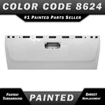 New Painted *8624 White* Tailgate Shell For 07-13 Silverado Sierra W/ Easy-close. Fixed Price $490.99.
