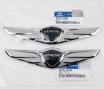 Hood & Rear Emblem Hyundai Genesis G90 2016-2018 86320-D2300, 86330-D2200 Oem. Fixed Price $39.85.