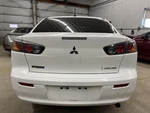 08-17 Mitsubishi Lancer Sdn Rear Trunk Decklid Lift Gate Wicked White Paint W37. Fixed Price $300.00.