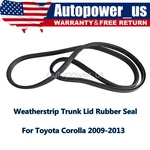 For Toyota Corolla 2010-2013 Weatherstrip Trunk Lid Rubber Seal 64461-02120. Fixed Price $24.49.