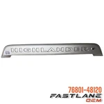2008-2010 Toyota Highlander Trunk Tailgate Molding W/o Camera New 76801-48120. Fixed Price $134.54.