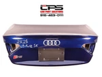 08-17 Audi A5 S5 Coupe Rear Trunk Deck Lid Shell Blue X5P 8T0827023AL Oem. Fixed Price $650.00.