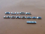 10 11 12 13 14 16 Buick Lacrosse Cxs Rear Lid Emblem Logo Badge Sign A43915. Fixed Price $35.00.