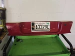 93-97 Honda Del Sol Rear License Plate Trim Garnish Holder Frame Oem. Fixed Price $112.00.