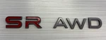 Nissan Kicks Liftgate Trunk Emblem Decal Rear Badge Sr Awd. Fixed Price $12.99.
