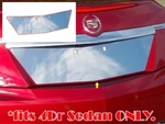 FIT:2014-2019 Cadillac Cts 4DR License Plate Bezel Backdrop Trim Cover Stick-on. Fixed Price $104.99.