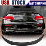 Real Carbon Rear Trunk Spoiler Wing For Mercedes W205 C205 C300 C43 C63 Coupe. Fixed Price $151.05.