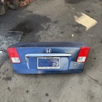 03-05 Honda Civic 4D Trunk Lid Navy Blue 68500-S5D-A92ZZ Oem. Fixed Price $250.00.