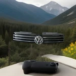 2012-2016 Volkswagen Eos Oem Upper Grille Assembly Part 1Q0 853 651-AL. Fixed Price $299.00.